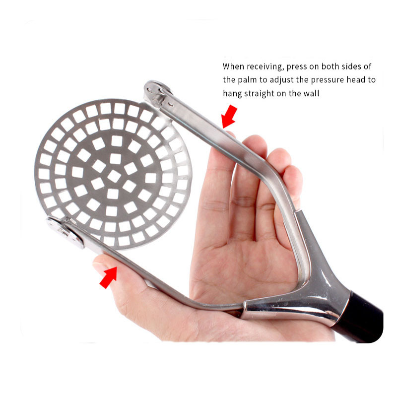 Összecsukható burgonyaprés Burgonyanyomó rozsdamentes acél kézi prés Gyümölcslégép Gyümölcslé prés Konyhai eszközök Konyhai tartozékok