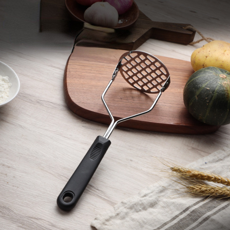 Nerūdijančio plieno bulvių preso rankinis bulvių česnako presas bulvių grūstuvas Bulvių smulkintuvas vaisių mašina virtuvės įtaisas