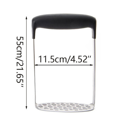 1 darab rozsdamentes acél burgonya iszapnyomású iszapgép Burgonyanyomó Ricer Gyümölcs Zöldség Eszközök Konyhai kütyük Tartozékok