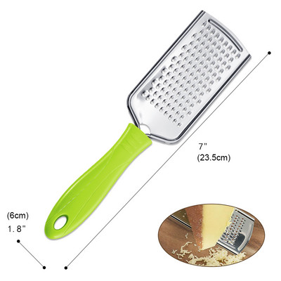 1 komad od nehrđajućeg čelika Premium Lemon Spice Cheese Graters Slicer Zester Shaver Rende for Coleslaw Chocolate