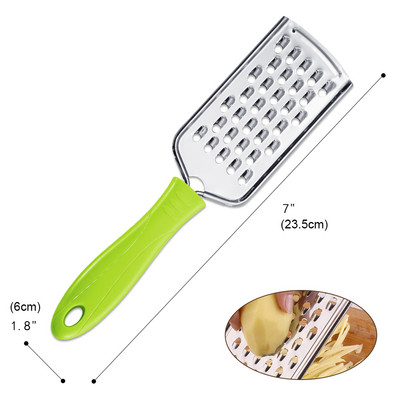 1 komad od nehrđajućeg čelika Premium Lemon Spice Cheese Graters Slicer Zester Shaver Rende for Coleslaw Chocolate