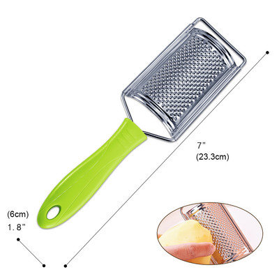 1 komad od nehrđajućeg čelika Premium Lemon Spice Cheese Graters Slicer Zester Shaver Rende for Coleslaw Chocolate