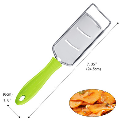1 komad od nehrđajućeg čelika Premium Lemon Spice Cheese Graters Slicer Zester Shaver Rende for Coleslaw Chocolate