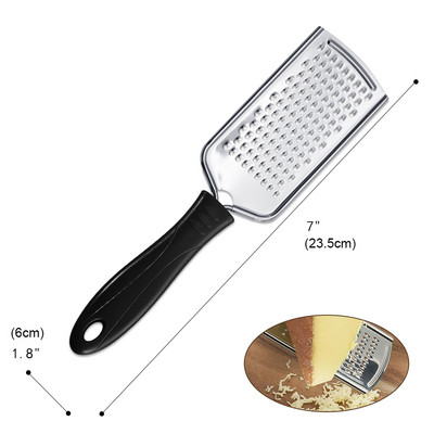 1 komad od nehrđajućeg čelika Premium Lemon Spice Cheese Graters Slicer Zester Shaver Rende for Coleslaw Chocolate