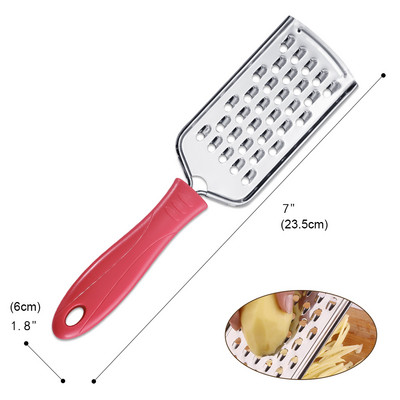 1 komad od nehrđajućeg čelika Premium Lemon Spice Cheese Graters Slicer Zester Shaver Rende for Coleslaw Chocolate