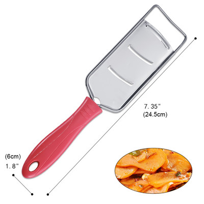 1 komad od nehrđajućeg čelika Premium Lemon Spice Cheese Graters Slicer Zester Shaver Rende for Coleslaw Chocolate