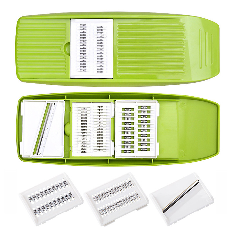 Legume, fructe, cartofi, mandolină, tăietor de mandolină, tăietor de cuburi, tocător, răzătoare, tăietor de legume, accesorii de bucătărie, gadgeturi de bucătărie