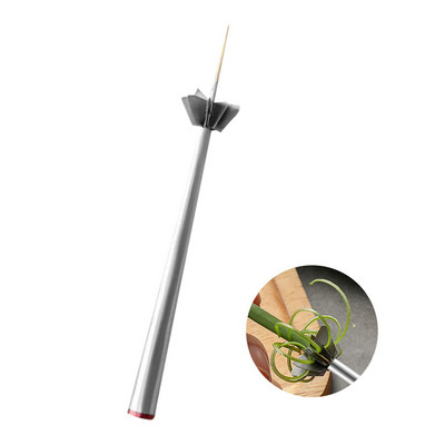 Daugiafunkcinis nerūdijančio plieno svogūnų žiedų pjaustytuvas Slyvų žiedų svogūnų pjaustyklės smulkintuvas virtuvės reikmenys