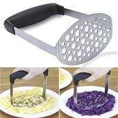 Mașină manuală din oțel inoxidabil pentru cartofi, mașină de nămol, unelte pentru piure de fructe și legume, mașină de presă, accesorii pentru bucătărie