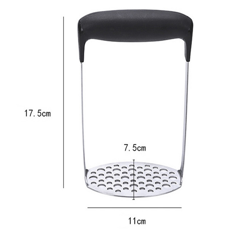 Mașină manuală din oțel inoxidabil pentru cartofi, mașină de nămol, unelte pentru piure de fructe și legume, mașină de presă, accesorii pentru bucătărie