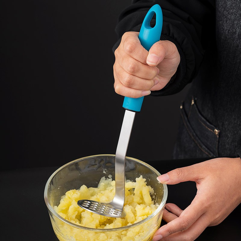 Gnječilica za krumpir od nehrđajućeg čelika Ljubičasta kućanska gnječilica za krumpir Dodatna gnječilica za bebe Kuhinjski dodaci Alati za kuhanje