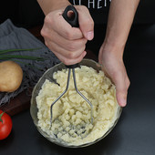 Rozsdamentes acél kézi pépesítő pépesítő, iszapextruder kristályháló, körkeverő, konyhai segédeszközök gyümölcs-zöldség szerszámok