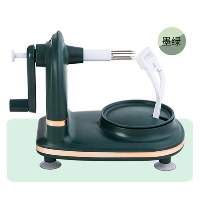 Nauja medžiaga Sea Shell Gold obuolių lupimo mašina pjaustyti rankomis susukti vaisiai, skirti MacOS Naujas skustuvas obuolių kriaušė