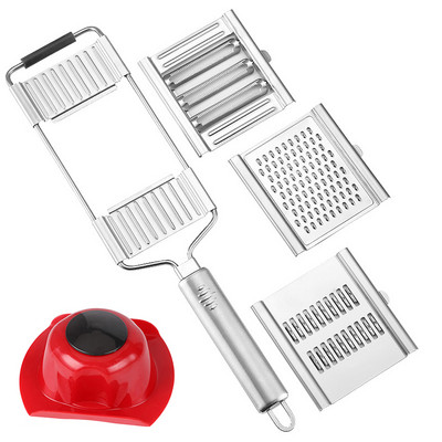 Kuhinjski alati Rezač za povrće i voće Višenamjenska sjeckalica Gulilica Ručna ribalica za krumpir Mrkva Rotkvica Kuhinjski pribor