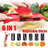 6 az 1-ben többfunkciós zöldségszeletelő sárgarépa burgonya gyümölcs dinnyehámozó vágó kézi zöldség aprító konyhai kiegészítők