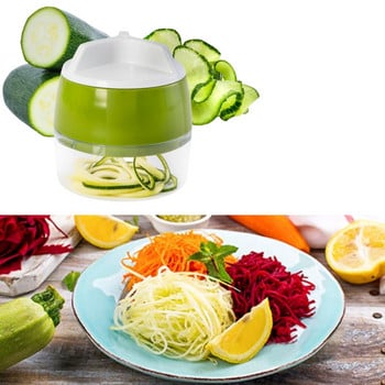 Σπιραλοποιητής λαχανικών Slicer Twister Fruit Triter Vegetable Fruit Spiral cutter Εργαλεία μαγειρέματος Συσκευή κουζίνας και αξεσουάρ