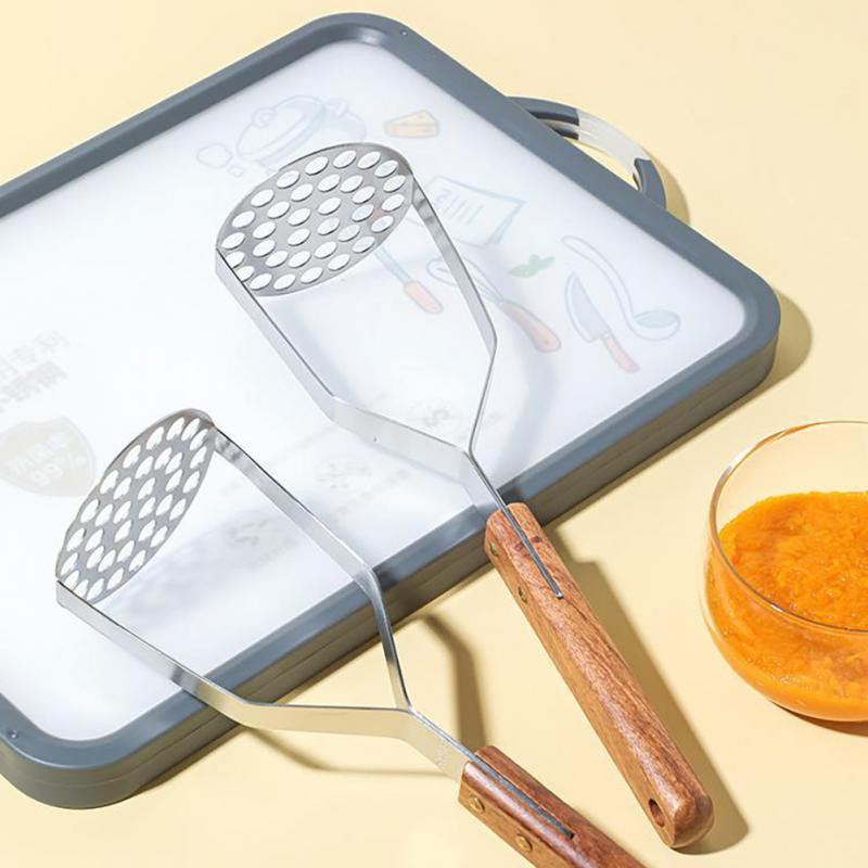 Presuotų bulvių grūstuvės tyrės sulčių aparatas nerūdijančio plieno bulvių purvo grūstuvės vaisių ir daržovių įrankiai virtuvės priedai