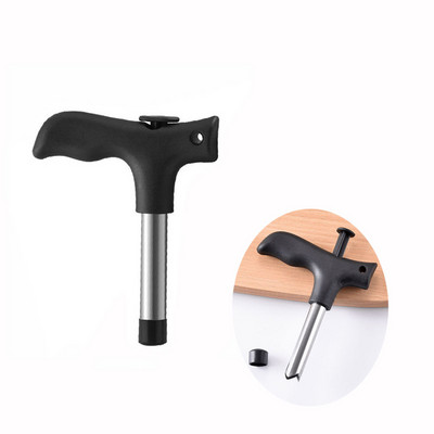 2 vnt kokoso trintuvė ir kokoso peilio atidarytuvas Virtuvės įrankiai grandiklis Žuvis vaisius obliuoti kokoso riešutų atidarymo gręžtuvas namų įtaisai