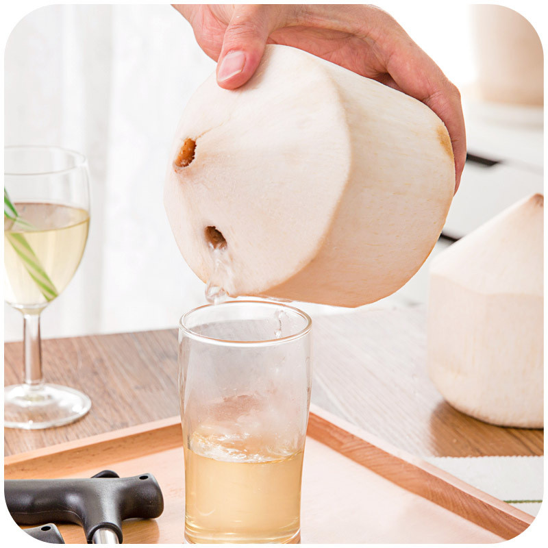 2 vnt kokoso trintuvė ir kokoso peilio atidarytuvas Virtuvės įrankiai grandiklis Žuvis vaisius obliuoti kokoso riešutų atidarymo gręžtuvas namų įtaisai