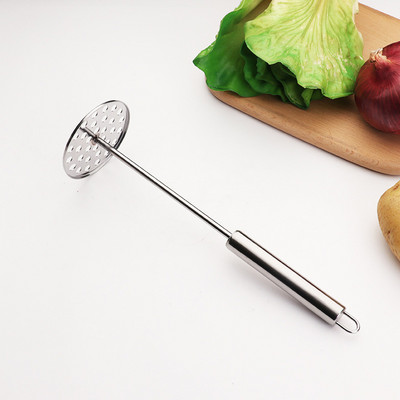 Rozsdamentes acél iszap Háztartási burgonya iszap Burgonya iszap Kézi pépesítő multifunkcionális konyhai eszköz