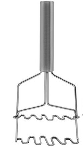 Burgonyatörő rizspüré Préselt, összehajtható léfőző rozsdamentes acél burgonyanyomó sima burgonyapüré zúzó Gyümölcs szerszámok