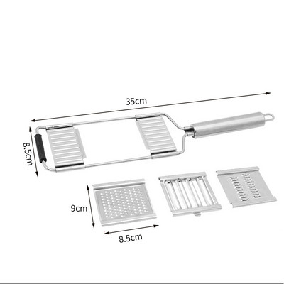 4 kom/set višenamjenski rezač povrća i voća 3 u 1 ribež za rezanje Kuhinjski alati