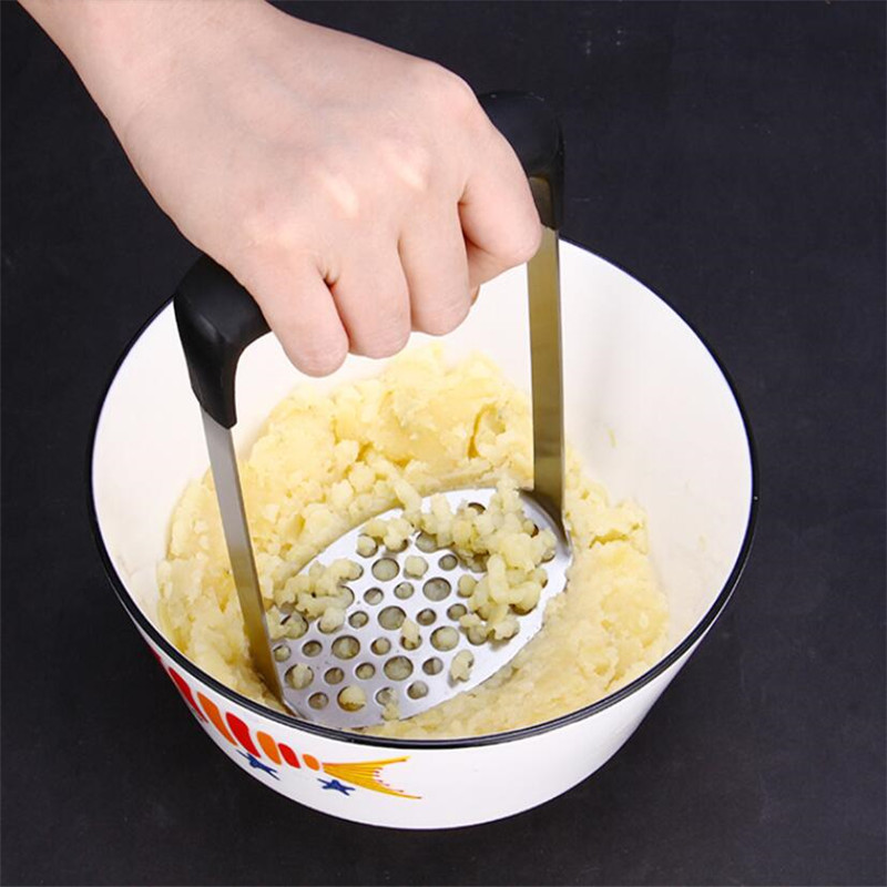 304 Nerūdijančio plieno bulvių grūstuvė Buitinė spaudimo mašina Papildomas maistas Vaisių ir daržovių trintuvas Virtuvės įrankiai Priedai