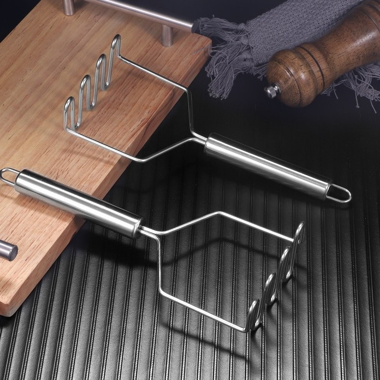 1 db rozsdamentes acél burgonyatörő burgonyadaráló hullámforma vágó Konyhai tartozékok Konyhai eszközök főzőeszközök