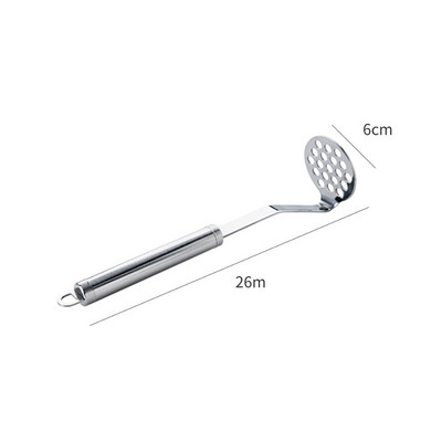 1PC Gnječilica za krumpir od nehrđajućeg čelika, kaša od povrća, riža, ručna preša za voće, kuhinjski alati