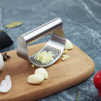 Mash Potato Masher Electric Chopper For Vegetable Stainless Steel Garlic Press Bald Machine Garlic Press Safety Kitchen Aid