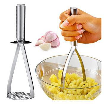 Mash Potato Masher Electric Chopper For Vegetable Stainless Steel Garlic Press Bald Machine Garlic Press Safety Kitchen Aid