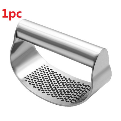 Burgonyatörő elektromos aprító növényi rozsdamentes acél Fokhagymaprés Kopaszgép Fokhagymaprés biztonsági konyhai segédeszköz