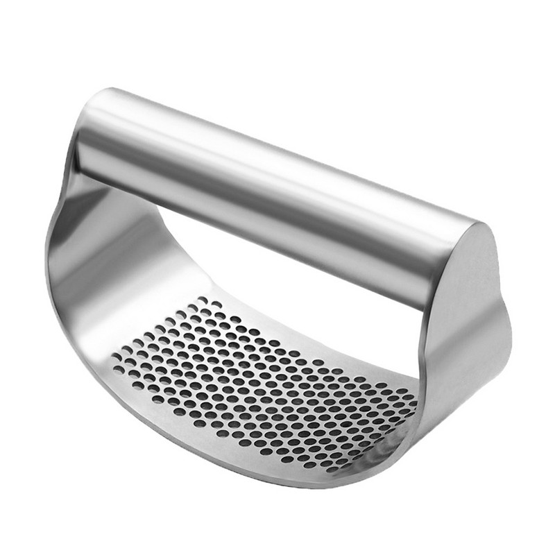 Burgonyatörő elektromos aprító növényi rozsdamentes acél Fokhagymaprés Kopaszgép Fokhagymaprés biztonsági konyhai segédeszköz