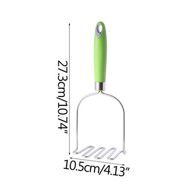 Rozsdamentes acél burgonyanyomó főzőeszközök Konyhai kiegészítők Multifunkcionális burgonyapüré-nyomó konyhai eszközök