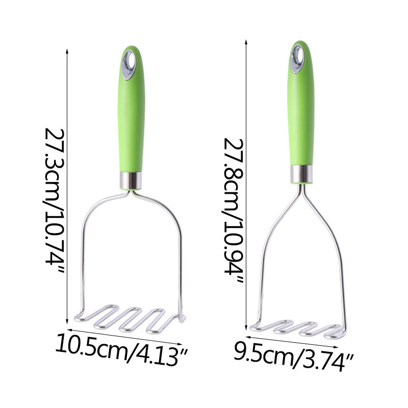 Rozsdamentes acél burgonyanyomó főzőeszközök Konyhai kiegészítők Multifunkcionális burgonyapüré-nyomó konyhai eszközök