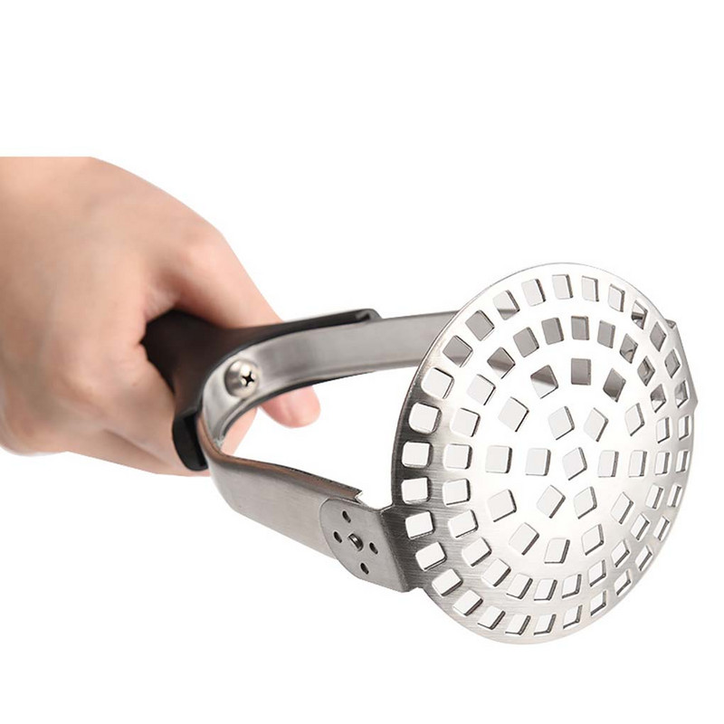 Gnječilica za krumpir od nehrđajućeg čelika, krumpir, riža, povrće, voće, češnjak, drobilica za hranu, alat za razbijanje