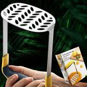 1db rozsdamentes acél burgonyatörő rizsprés sima burgonyapüréhez Zöldségek és gyümölcsök Konyhai eszköz