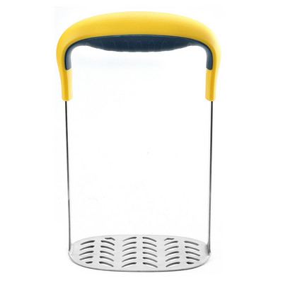 1db rozsdamentes acél burgonyatörő rizsprés sima burgonyapüréhez Zöldségek és gyümölcsök Konyhai eszköz