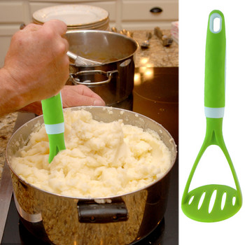 Инструмент за смачкване на картофи Тежка машина за смачкване на картофи Машина за смачкване на картофи с уникална дръжка, незалепваща и ненадраскваща, лесна за използване чиста и