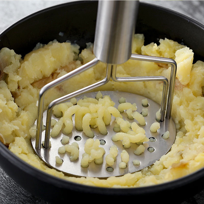 1PC zdrobitor de cartofi din oțel inoxidabil Concasor de cartofi Cutter în formă de val Accesorii de bucătărie Gadget de bucătărie Instrumente de gătit