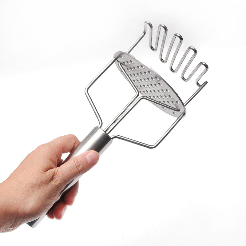 1PC zdrobitor de cartofi din oțel inoxidabil Concasor de cartofi Cutter în formă de val Accesorii de bucătărie Gadget de bucătărie Instrumente de gătit