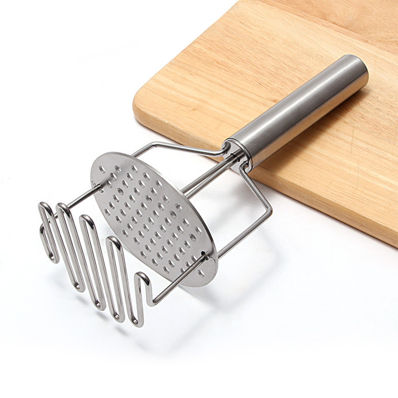 1PC zdrobitor de cartofi din oțel inoxidabil Concasor de cartofi Cutter în formă de val Accesorii de bucătărie Gadget de bucătărie Instrumente de gătit