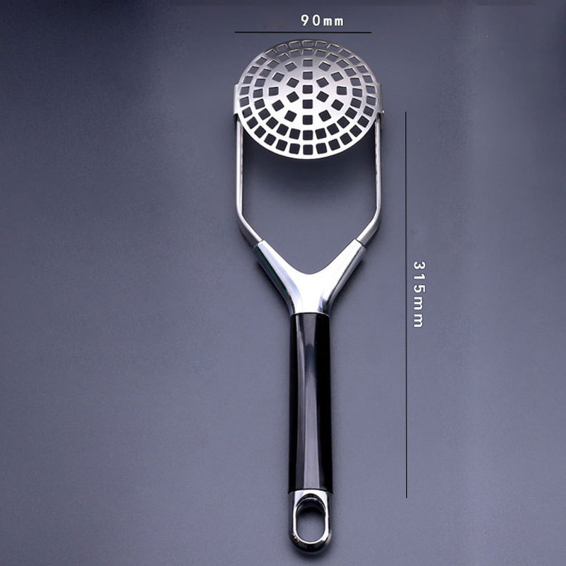 Rozsdamentes acél préselt burgonyatörő rizspüré-léfőző burgonyanyomó sima burgonyapüré zúzó Gyümölcsszerszámok