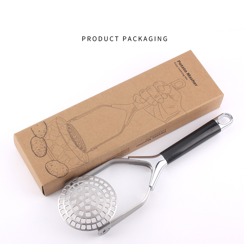 Rozsdamentes acél préselt burgonyatörő rizspüré-léfőző burgonyanyomó sima burgonyapüré zúzó Gyümölcsszerszámok