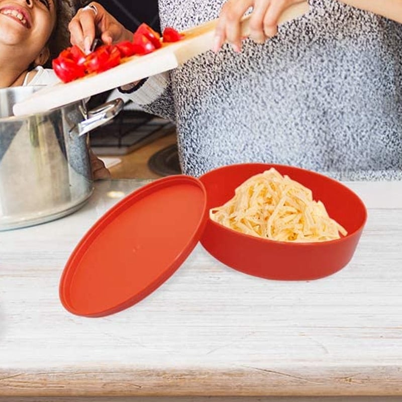 Răzătoare pentru brânză cu recipient pentru depozitarea alimentelor și tocător cu capac, răzătoare pentru ghimbir, răzătoare cu cutie