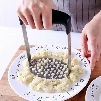 Πουρέ πατάτας Πουρέ φρούτων λαχανικών Μηχανή κοπής σκόρδου Πρέσα για σπίτι Κουζίνα Gadgets από ανοξείδωτο χάλυβα λάσπης πίεσης 2020