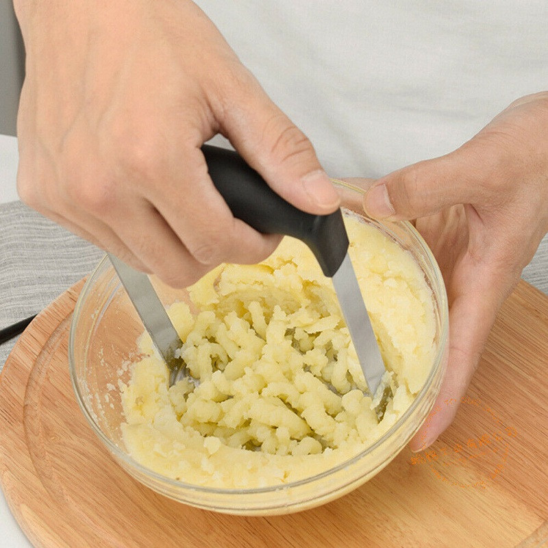 Gnječilica za krumpir Rezač pirea od voća i povrća Smajler Preša za češnjak Naprave za kućnu kuhinju Stroj za blato pod pritiskom od nehrđajućeg čelika 2020.