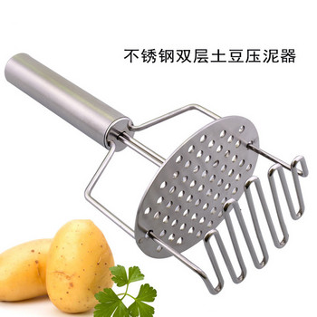 Εγχειρίδιο Stainless Steel 430 Mashed Potato Masher Gadgets Potato Presser Masher Kitchen Supplies