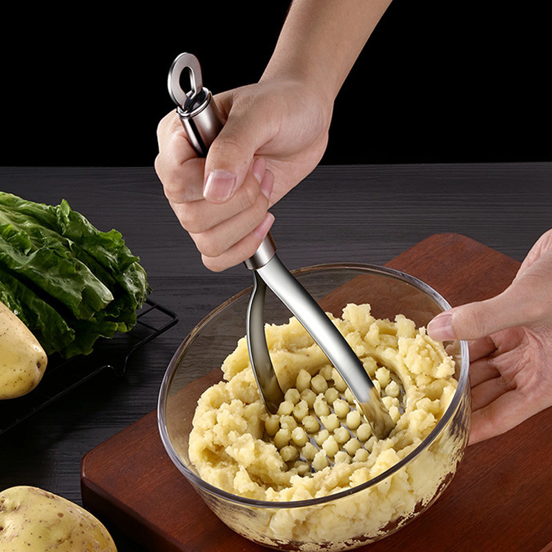 304 Nerūdijančio plieno bulvių trintuvas Buitinis vadovas Daugiafunkcis maisto papildų maišytuvas Vaisių presas Virtuvės įrankiai Priedai