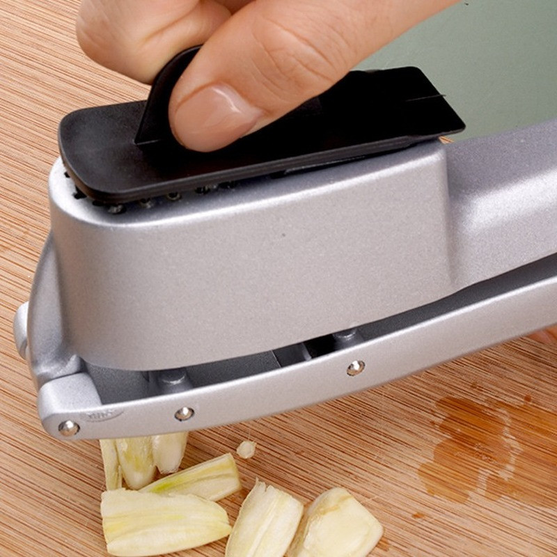 Rankinis česnako presas, nerūdijantis plienas, česnakų malūnėlis, trintuvas, imbiero presas, Virtuvės priedai Virtuvės prietaisai